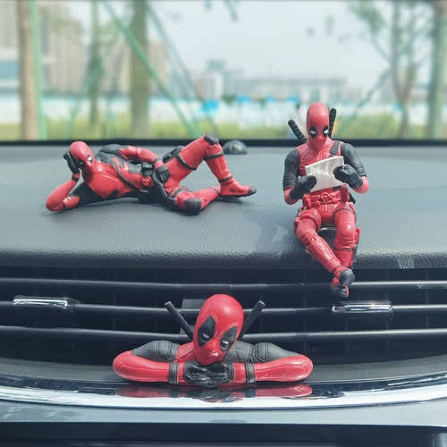Deadpool For ccar dashboard 3 pcs